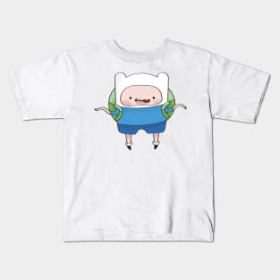 Adventure Time Finn Dancing Kids T-Shirt